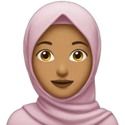 Muslim woman sticker