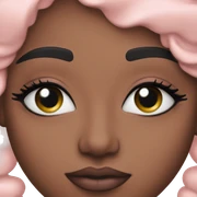 Blush pink makeup  sticker