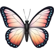 Butterfly sticker