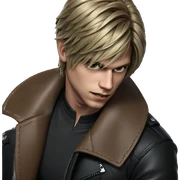 blonde boy in leather jacket sticker