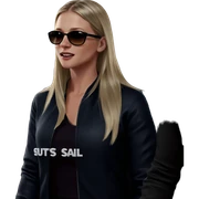 blonde girl in sunglasses sticker