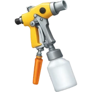 Spray gun sticker