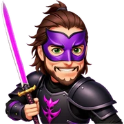 Demon-Horned Warrior sticker