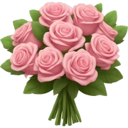 bouquet of roses sticker