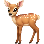 baby deer sticker