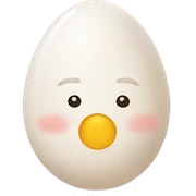 Egg sticker