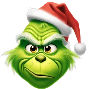 The Grinch sticker