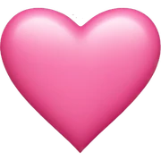 pink heart sticker