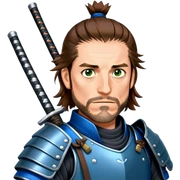 Samurai Defender sticker