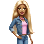 Barbie sticker