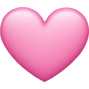 pink heart sticker