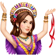 Traditional Dancer sticker