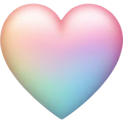 Heart-coloured-pastel-shade sticker