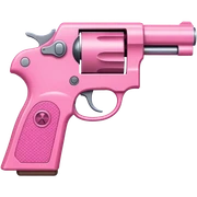 Pink pistol sticker