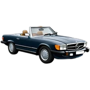 Mercedes SL 1980 sticker