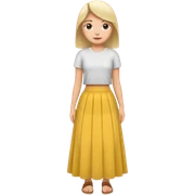 matxi skirt white sticker