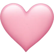 Baby pink heart sticker