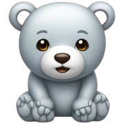 coding cute bear sticker