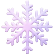 pastel pink snowflake  sticker