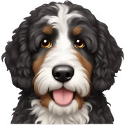 Bernedoodle sticker
