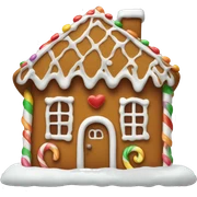 gingerbread house sticker