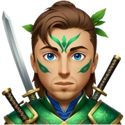 Emerald Samurai sticker