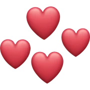 Heart sticker