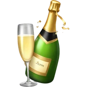 Champagne  sticker