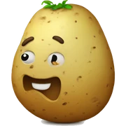 drunk potato sticker