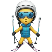 ski sticker