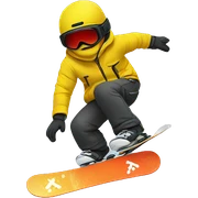 Snowboard sticker