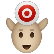 target bullseye sticker