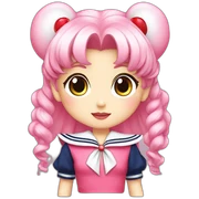 sailor chibi moon adult sticker
