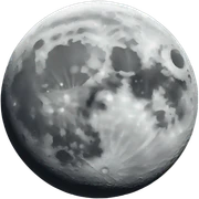 Moon  sticker