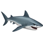 Shark sticker