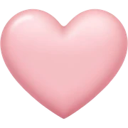 Light pink heart sticker