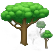 Forest sticker