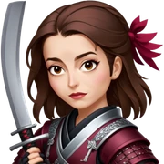 Resolute Samurai sticker