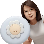 realistic portrait of girl sticker