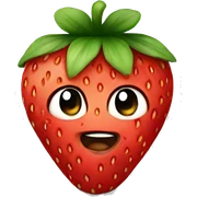 strawberry  sticker