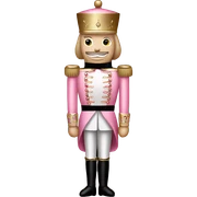 Light pink nutcracker  sticker