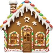 gingerbread house  sticker