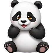 panda cute sticker