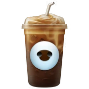Iced coffe sticker