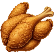 Fried chicken sticker