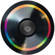 vinyl record sticker