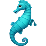 Dancing seahorse  sticker