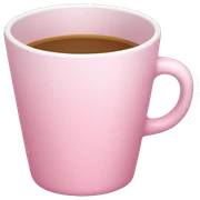 soft pink cup sticker