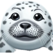 leopard seal sticker