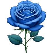 rosa azul sticker